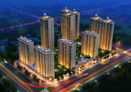 临澧***书香项目总建筑面积约11万㎡，包含：住宅面积约为9万㎡，商业面积约为4000㎡，车位760个（停车582辆，地面停车178辆），居住总户数达816户，容积率：2.99，绿化率：35.31%。