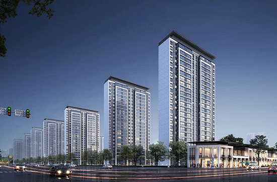 常德柳叶和园总占地约120000m&sup2;，总建筑面积287628㎡，容积率1.8，绿地率37%，建筑密度26%。项目共由13栋高层、25栋院墅、1栋高端私密商务会所及南北两侧社区商业街组成。