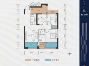 常德-武陵区新熙里二期为您提供B户型鉴赏